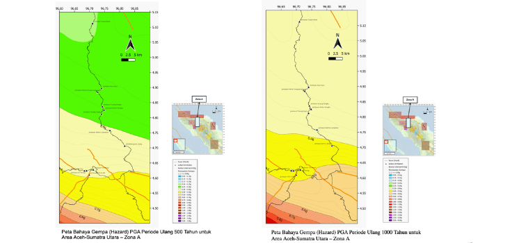 Probabilistic Seismic Hazard pada Pekerjaan Design and Build Proyek Penanganan Tanggap Darurat Provinsi Aceh dan Provinsi Sumatera Utara