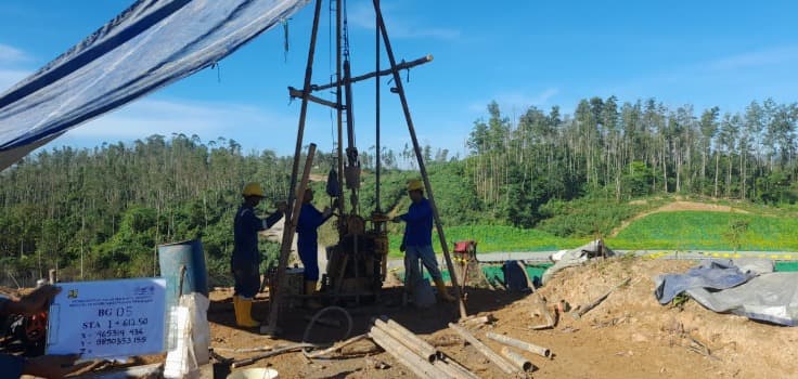 Pembangunan Jalan Seksi 6C-1:Sp.3 ITCI Simpang 1B Sumbu Kebangsaan Timur KIPP